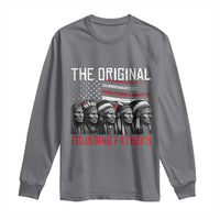 Native American Tribe Long Sleeve Shirt The Original Founding Fathers - Wonder Print Shop