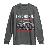 Native American Tribe Long Sleeve Shirt The Original Founding Fathers - Wonder Print Shop