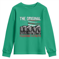 Native American Tribe Youth Sweatshirt The Original Founding Fathers - Wonder Print Shop
