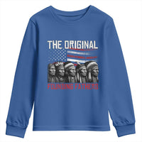 Native American Tribe Youth Sweatshirt The Original Founding Fathers - Wonder Print Shop