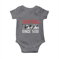 Native American Baby Onesie Homeland Security Fighting Terrorism Since 1492 - Wonder Print Shop