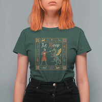 Le Boop Medieval Knight Dragon Fantasy Book Lover Humor T Shirt For Women