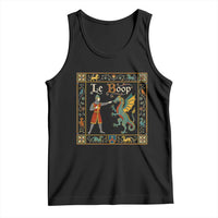 Le Boop Medieval Knight Dragon Fantasy Book Lover Humor Tank Top