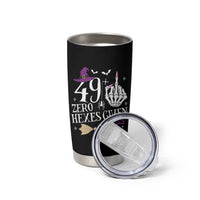 50th Birthday Halloween Tumbler Cup 49 Plus Middle Finger Zero Hexes Given Gift For Women