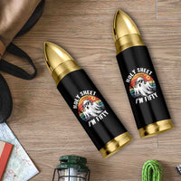 50th Birthday Halloween Ghost Bullet Tumbler Holy Sheet I'm Fifty