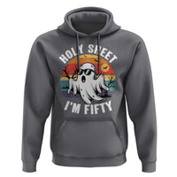 50th Birthday Halloween Ghost Hoodie Holy Sheet I'm Fifty