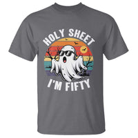 50th Birthday Halloween Ghost T Shirt Holy Sheet I'm Fifty