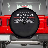 Obama 2028 Since Rules Don't Exist Anymore Spare Tire Cover Funny Political Sarcastic Humor