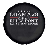 Obama 2028 Since Rules Don't Exist Anymore Spare Tire Cover Funny Political Sarcastic Humor