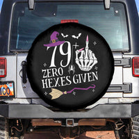 80th Birthday Halloween Spare Tire Cover 79 Plus Middle Finger Zero Hexes Given Gift For Women