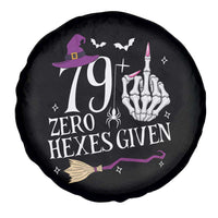 80th Birthday Halloween Spare Tire Cover 79 Plus Middle Finger Zero Hexes Given Gift For Women