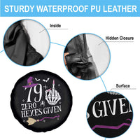 80th Birthday Halloween Spare Tire Cover 79 Plus Middle Finger Zero Hexes Given Gift For Women