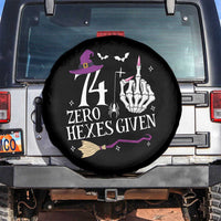 75th Birthday Halloween Spare Tire Cover 74 Plus Middle Finger Zero Hexes Given Gift For Women