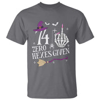 75th Birthday Halloween T Shirt 74 Plus Middle Finger Zero Hexes Given Gift For Women