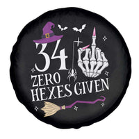 35th Birthday Halloween Spare Tire Cover 34 Plus Middle Finger Zero Hexes Given Gift For Women