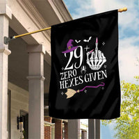 30th Birthday Halloween Garden Flag 29 Plus Middle Finger Zero Hexes Given Gift For Women
