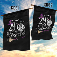 30th Birthday Halloween Garden Flag 29 Plus Middle Finger Zero Hexes Given Gift For Women