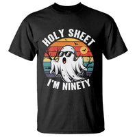 90th Birthday Halloween Ghost T Shirt Holy Sheet I'm Ninety