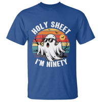 90th Birthday Halloween Ghost T Shirt Holy Sheet I'm Ninety