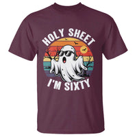 60th Birthday Halloween Ghost T Shirt Holy Sheet I'm Sixty