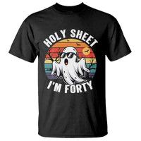 40th Birthday Halloween Ghost T Shirt Holy Sheet I'm Forty