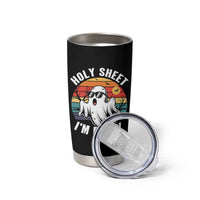 40th Birthday Halloween Ghost Tumbler Cup Holy Sheet I'm Forty