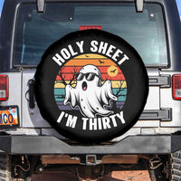 30th Birthday Halloween Ghost Spare Tire Cover Holy Sheet I'm Thirty
