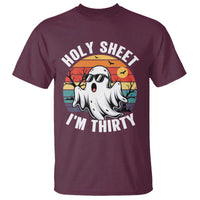 30th Birthday Halloween Ghost T Shirt Holy Sheet I'm Thirty