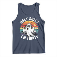 30th Birthday Halloween Ghost Tank Top Holy Sheet I'm Thirty