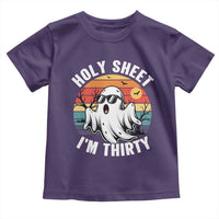 30th Birthday Halloween Ghost Toddler T Shirt Holy Sheet I'm Thirty