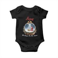 Jesus Santa Christmas Baby Onesie The Reason For The Season - Wonder Print Shop
