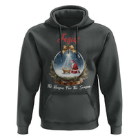Jesus Santa Christmas Hoodie The Reason For The Season - Wonder Print Shop