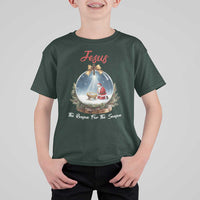 Jesus Santa Christmas T Shirt For Kid The Reason For The Season - Wonder Print Shop