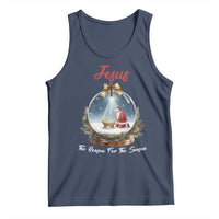 Jesus Santa Christmas Tank Top The Reason For The Season - Wonder Print Shop