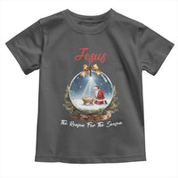Jesus Santa Christmas Toddler T Shirt The Reason For The Season - Wonder Print Shop