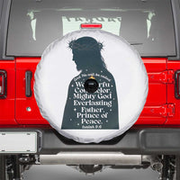 Christian Jesus Spare Tire Cover Cross Bible Verse Inspirational Isalah 9:6 - Wonder Print Shop