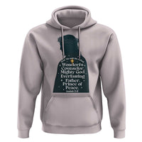 Christian Jesus Hoodie Cross Bible Verse Inspirational Isalah 9:6 - Wonder Print Shop