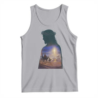 Three Wise Men Nativity Scene Tank Top Christian Jesus Faith - Wonder Print Shop