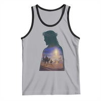 Three Wise Men Nativity Scene Tank Top Christian Jesus Faith - Wonder Print Shop