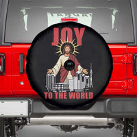 Jesus Christmas Spare Tire Cover Joy To The World Christian - Wonder Print Shop