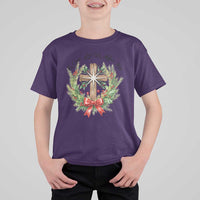 Cross Christmas T Shirt For Kid O Come Let Us Adove Him - Wonder Print Shop
