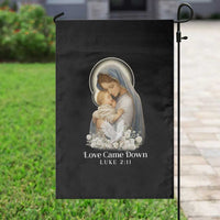 Christian Christmas Garden Flag Love Came Down Luke 2:11 - Wonder Print Shop
