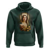 Virgin Mary Maria Hoodie Catholic Christian Faith - Wonder Print Shop