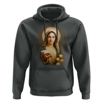 Virgin Mary Maria Hoodie Catholic Christian Faith - Wonder Print Shop