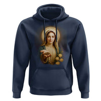 Virgin Mary Maria Hoodie Catholic Christian Faith - Wonder Print Shop
