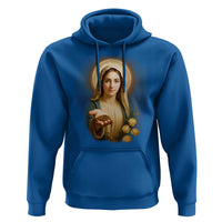 Virgin Mary Maria Hoodie Catholic Christian Faith - Wonder Print Shop
