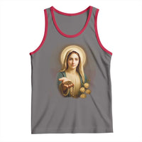 Virgin Mary Maria Tank Top Catholic Christian Faith - Wonder Print Shop