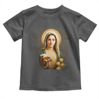 Virgin Mary Maria Toddler T Shirt Catholic Christian Faith - Wonder Print Shop