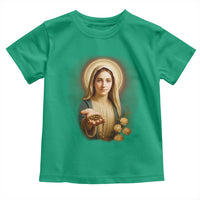 Virgin Mary Maria Toddler T Shirt Catholic Christian Faith - Wonder Print Shop
