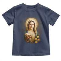 Virgin Mary Maria Toddler T Shirt Catholic Christian Faith - Wonder Print Shop